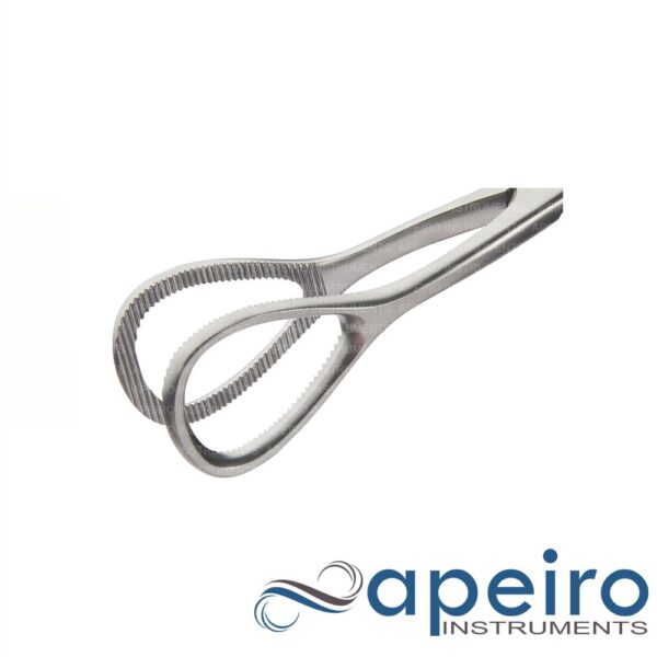 Collings Tongue Seizing Forcep 17cm