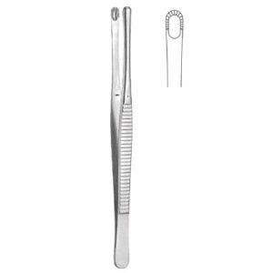 Russian Pattern Tissue Grasping Forceps 15cm