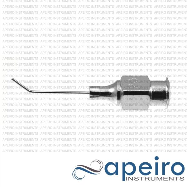 Air Injection Cannula, 23 Gauge, 5.0mm From Bend To Tip