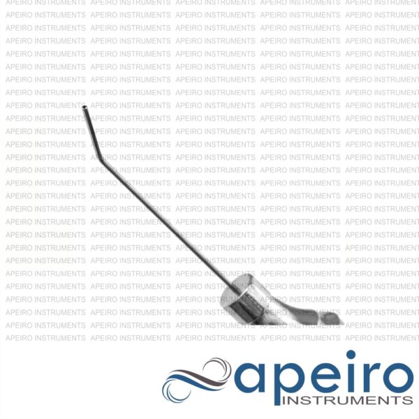 Air Injection Cannula, 27 Gauge, 5.0mm From Bend To Tip