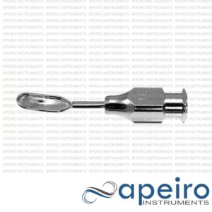 Alfonso Mcintyre Irrigating Nucleus Removal Spoon Cannula Large