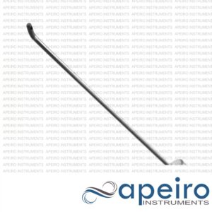Anis Cortex Aspirating Cannula, 23 Gauge, Angled 35º, 0.4mm Side Port Opening