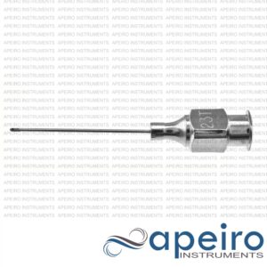 Anis Cortex Aspirating Cannula, 23 Gauge, Angled 35º, 0.4mm Side Port Opening