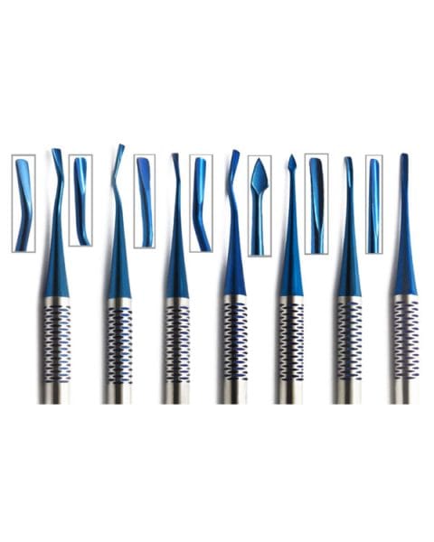Pdl Periotomes Set Of 7 With Cassette Tray