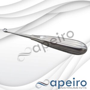 Bruns Bone Curette Sharp, 17cm