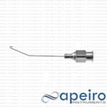 Binkhorst Irrigating Cannula, 25 Gauge, Angled Left