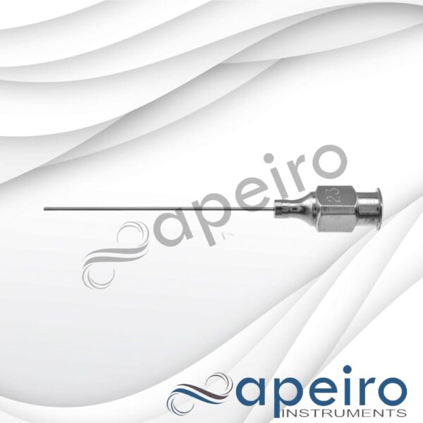 Charles Flute Backflush Cannula, 23 Gauge