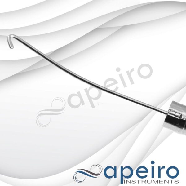 Corydon Hydrodissection Cannula, 25 Gauge, Curved Left