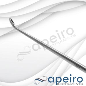 Antrum Curette, Ovel, Large, Tip Size, 4.0 X 9.0 Mm, 45 Angled