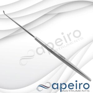 Antrum Curette, Ovel, Large, Tip Size, 4.0 X 9.0 Mm, 45 Angled