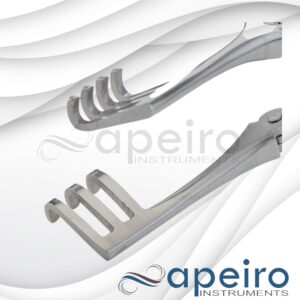 Beckman Weitlaner Retractor Blunt 5 1/2" 3x4