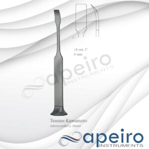 Tessier Kawamoto Retromaxillary Chisel 18cm 9mm
