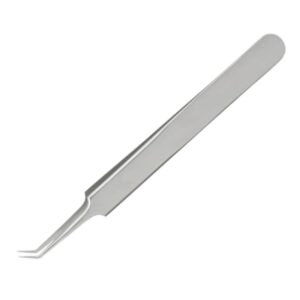 Jeweler Extracting Forceps Angled, Tapered Fine Points